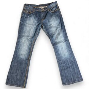 Blac Label Premium Denim Goods Jeans Mens 38 Blue Denim Cotton Cowboy Riding